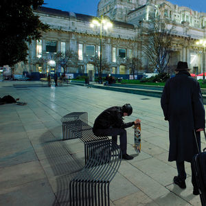 banc public design industriel