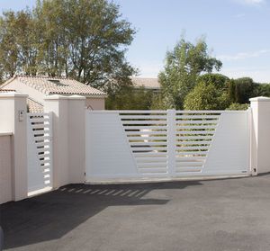 portillon en aluminium