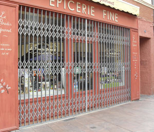 grille de défense extensible / pour devanture de magasin