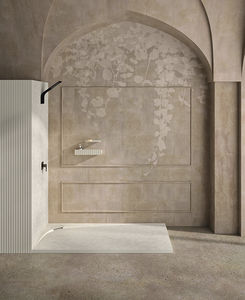 receveur de douche demi-lune