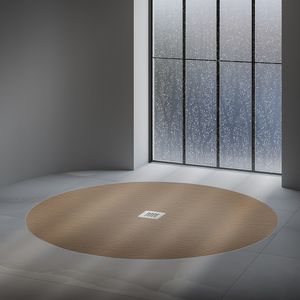 receveur de douche circulaire