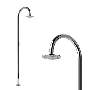 douche d'extérieur en acier inoxydable 1