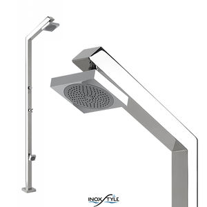 douche d'extérieur en acier inoxydable 1