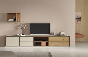 ensemble TV mural contemporain 1