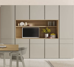ensemble TV mural contemporain 1