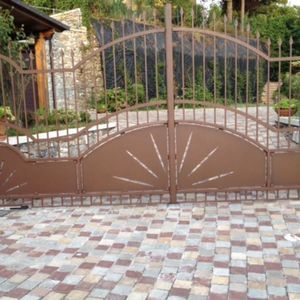 pavé en quartzite