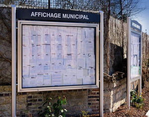 panneau d'affichage d'extérieur