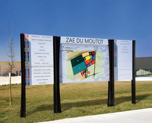 panneau d'affichage d'extérieur
