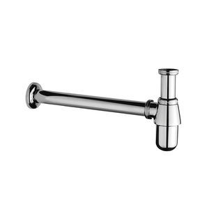siphon de lavabo en métal 1