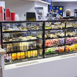 vitrine réfrigérée comptoir / pour chocolats / pour pâtisserie