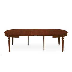 table classique / en noyer / en hêtre / avec piètement en hêtre