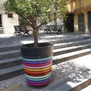 jardinière en acier thermolaqué