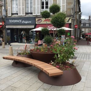 jardinière en bois