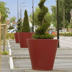 jardinière en acier thermolaqué