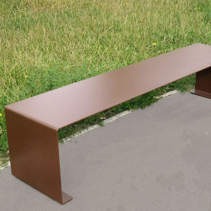banc public design minimaliste
