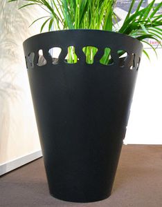 jardinière en acier galvanisé