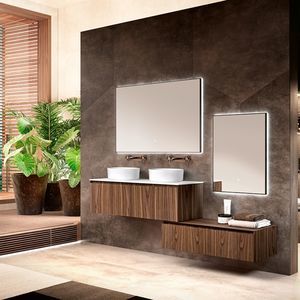 meuble vasque double