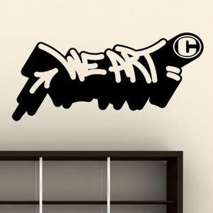 sticker mural graffiti 1