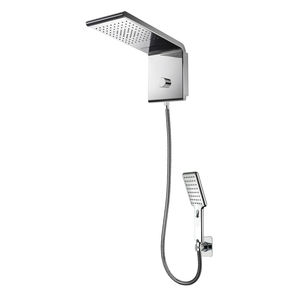 set de douche mural / contemporain / avec douche à main / avec pommeau fixe