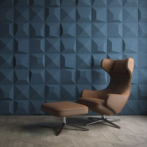 carrelage d'intérieur / mural / en bois / carré