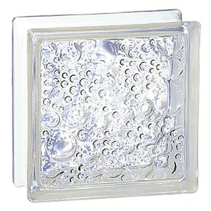 brique de verre carrée