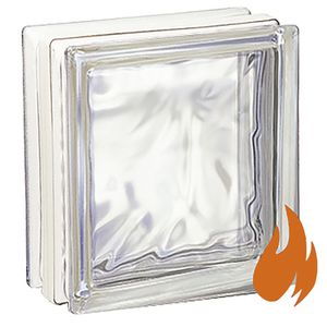 brique de verre carrée