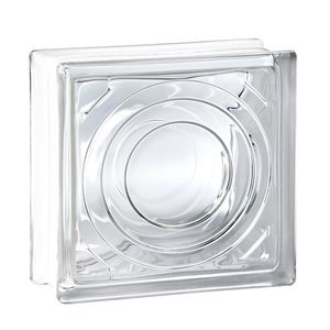 brique de verre carrée