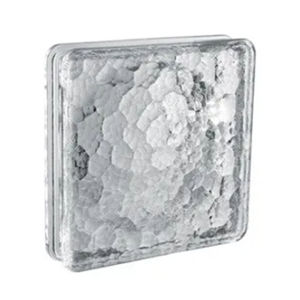 brique de verre plate