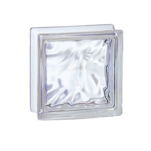 brique de verre ronde