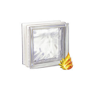 brique de verre carrée