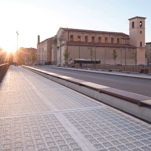 pavé en verre