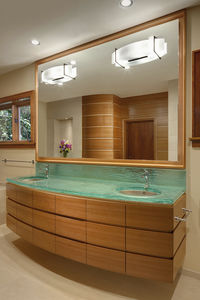plan vasque double