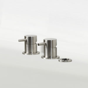 set de baignoire en inox