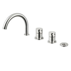 set de baignoire en inox