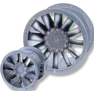 ventilateur extracteur de désenfumage / axial / professionnel / en métal