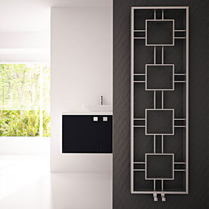 radiateur à eau chaude / en inox / contemporain / mural