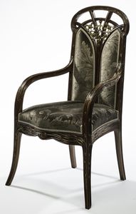 chaise de style Art Nouveau