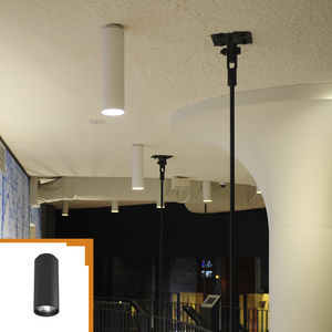 luminaire apparent / à LED / rond / en aluminium