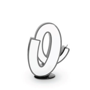 lampe sur pied / design original / en aluminium / en acrylique