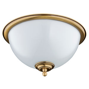 plafonnier classique / rond / en verre / en métal