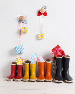 porte-manteau mural / contemporain / en bois / pour enfant