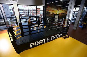 ring de boxe