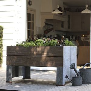 carré potager en bois