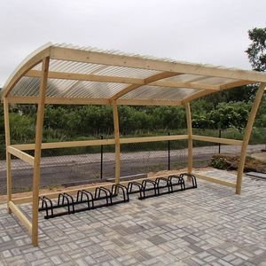 abri vélo pour espace public 1