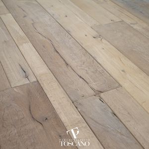 parquet contrecollé / à coller / en chêne / vieilli