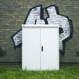 coffret électrique sur pied 1