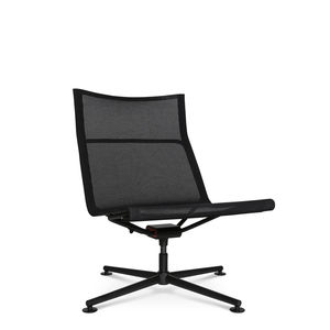 chauffeuse contemporaine / en résille / en aluminium / pivotante