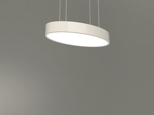 luminaire suspendu / à LED / en aluminium / en plastique