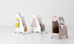 desserte de bureau / professionnelle / en acier