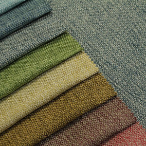 tissu pour rideaux / uni / en polyester